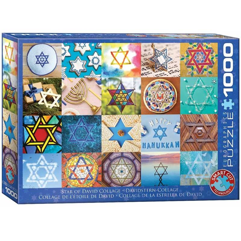 628136661041 1 Dėlionė Dovydo žvaigždė 1000