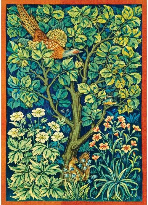 Dėlionė Fazano patinas (Cock Pheasant). William Morris 1000