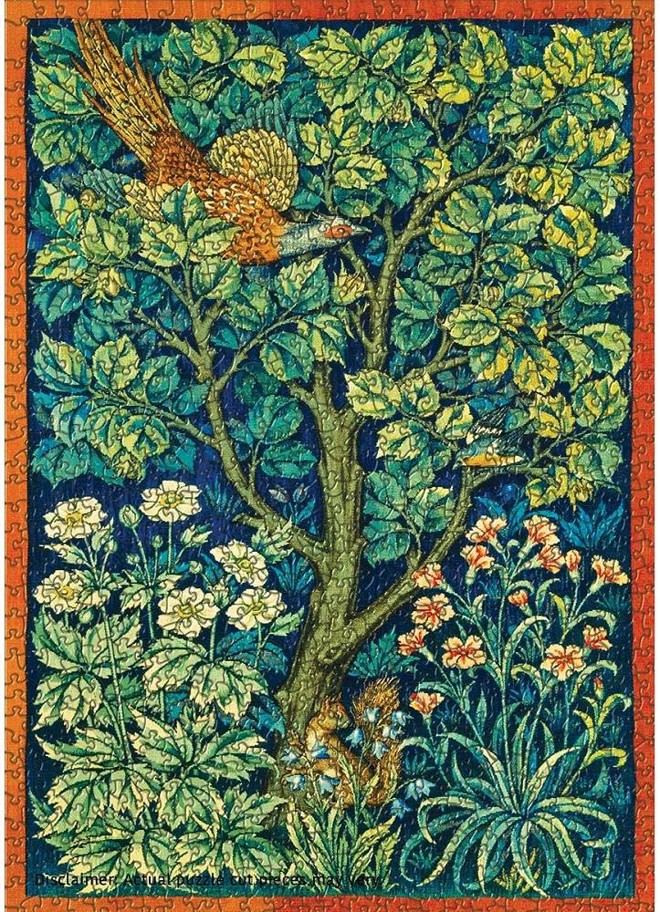 Dėlionė Fazano patinas (Cock Pheasant). William Morris 1000