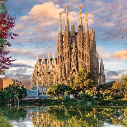 Dėlionė Sagrada Familia, Barcelona. Antoni Gaudí 1000