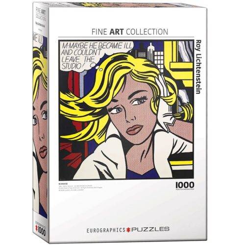Dėlionė M-Maybe (M-Galbūt). Roy Lichtenstein 1000