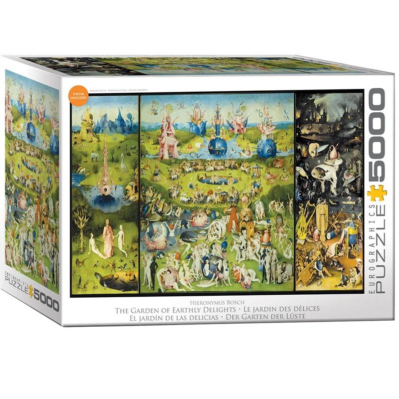 Delionė Žemiškų malonumų sodas, Hieronymus Bosch 5000