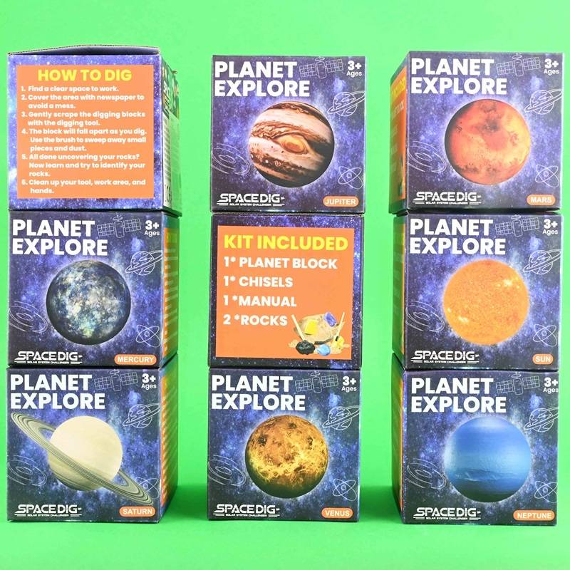 Kasinėjimas Planetų tyrinėjimas 6cm