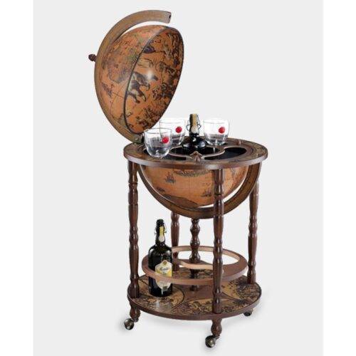 Gaublys-baras Minerva Classic Brown 40cm, anglų kalba. Rankų darbo, Italija