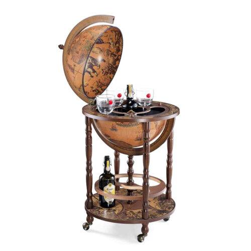 Gaublys-baras Minerva Classic Brown 40cm, anglų kalba. Rankų darbo, Italija