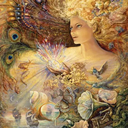 Dėlionė Kristalų užkalbėjimas 2000. Josephine Wall (Crystal of Enchantment III)
