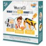 Konstruktorius Šuo robotas 14cm su pulteliu