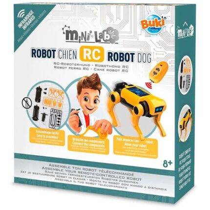 Konstruktorius Šuo robotas 14cm su pulteliu