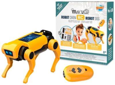 Konstruktorius Šuo robotas 14cm su pulteliu