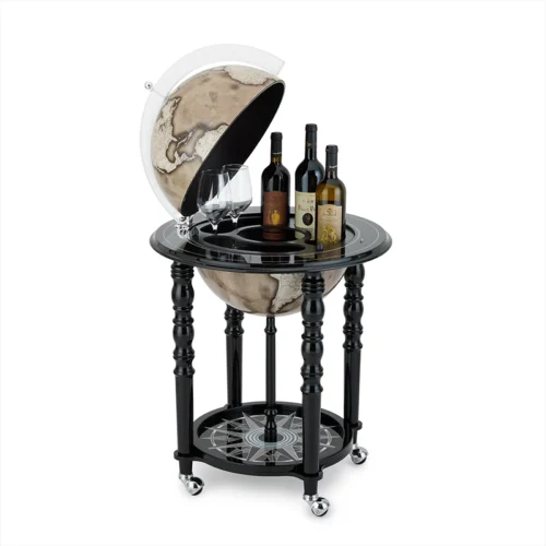 Gaublys-baras Elegance Noir Zoffoli. 40cm skersmuo, 93cm aukščio. Anglų kalba, rankų drabo, Italija