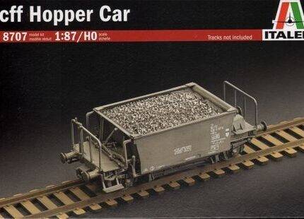 Klijuojamas plastikinis modelis Vcff Hopper Car ITALERI 1/87