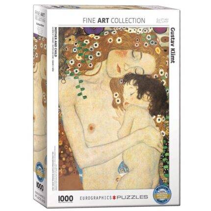 Dėlionė Motina ir vaikas Gustav Klimt. 1000 detalių